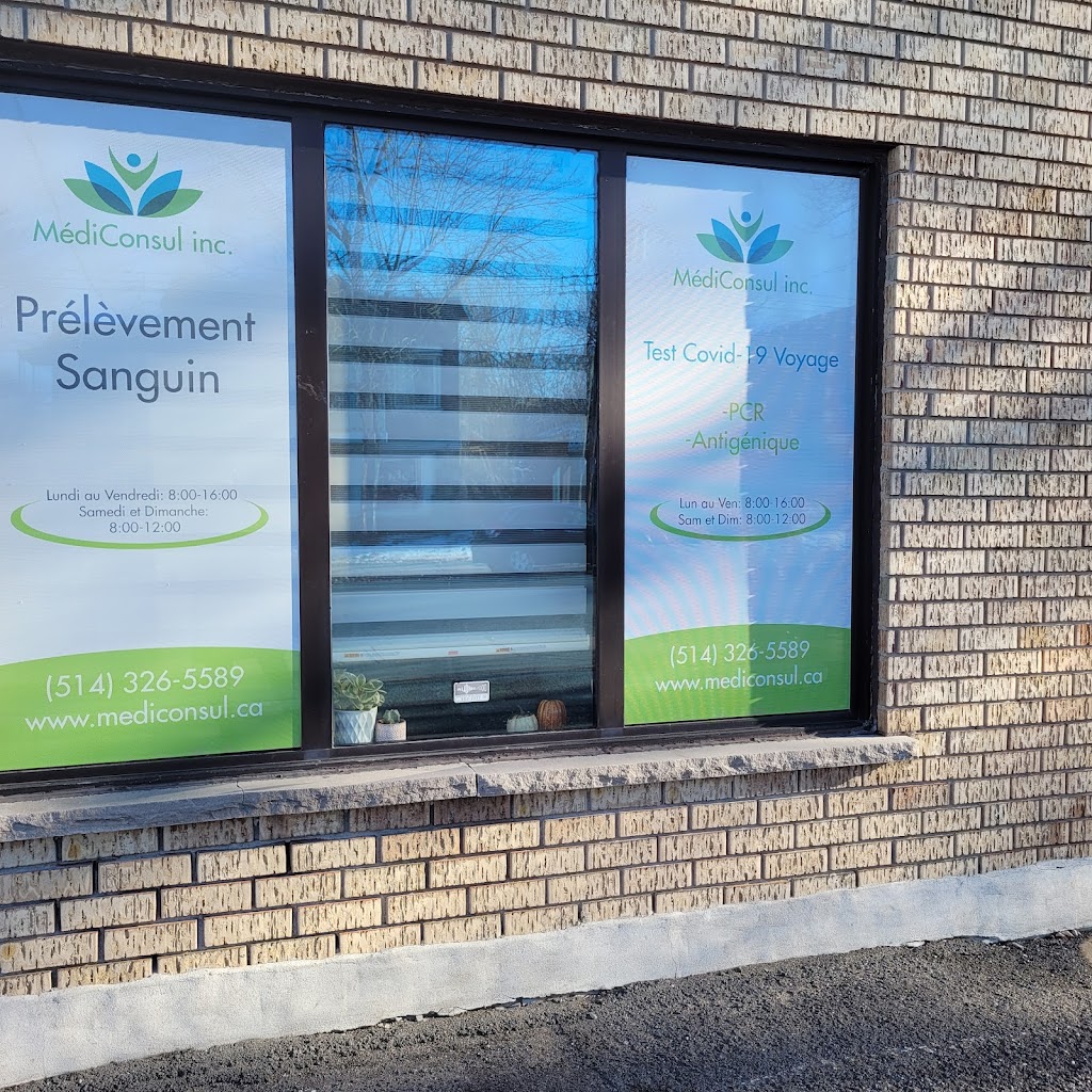 Clinique MediConsul - Prise de Sang et Soins Infirmiers | 11141 Bd Saint-Vital, Montréal-Nord, QC H1H 4T7, Canada | Phone: (514) 339-9266