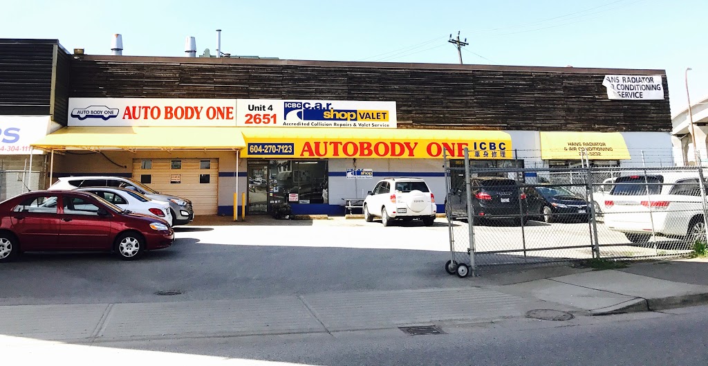 Auto Body One | 2651 No 3 Rd, Richmond, BC V6X 2B2, Canada | Phone: (604) 270-6893