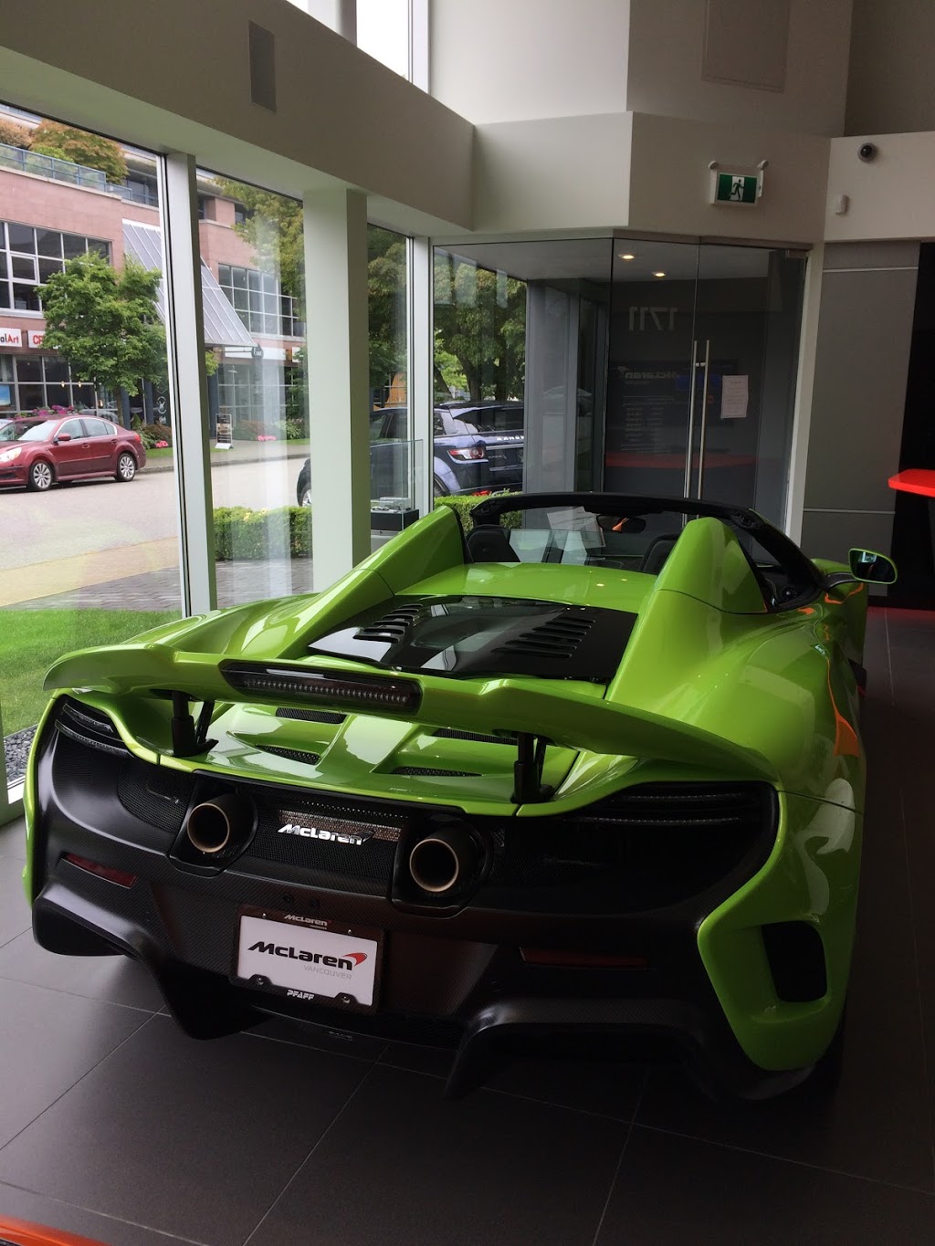 McLaren Vancouver | 1711 W 2nd Ave, Vancouver, BC V6J 1H7, Canada | Phone: (888) 595-9023