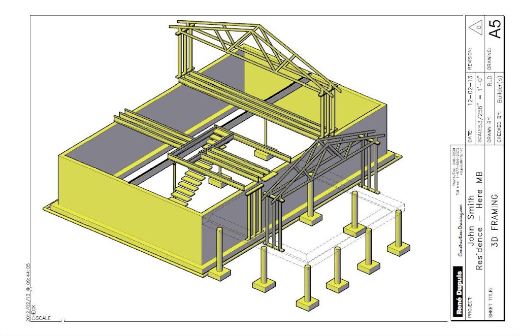 Construction-Drawing.com | 65 Rue Raymond CP 166, Notre-Dame-de-Lourdes, MB R0G 1M0, Canada | Phone: (204) 248-2239