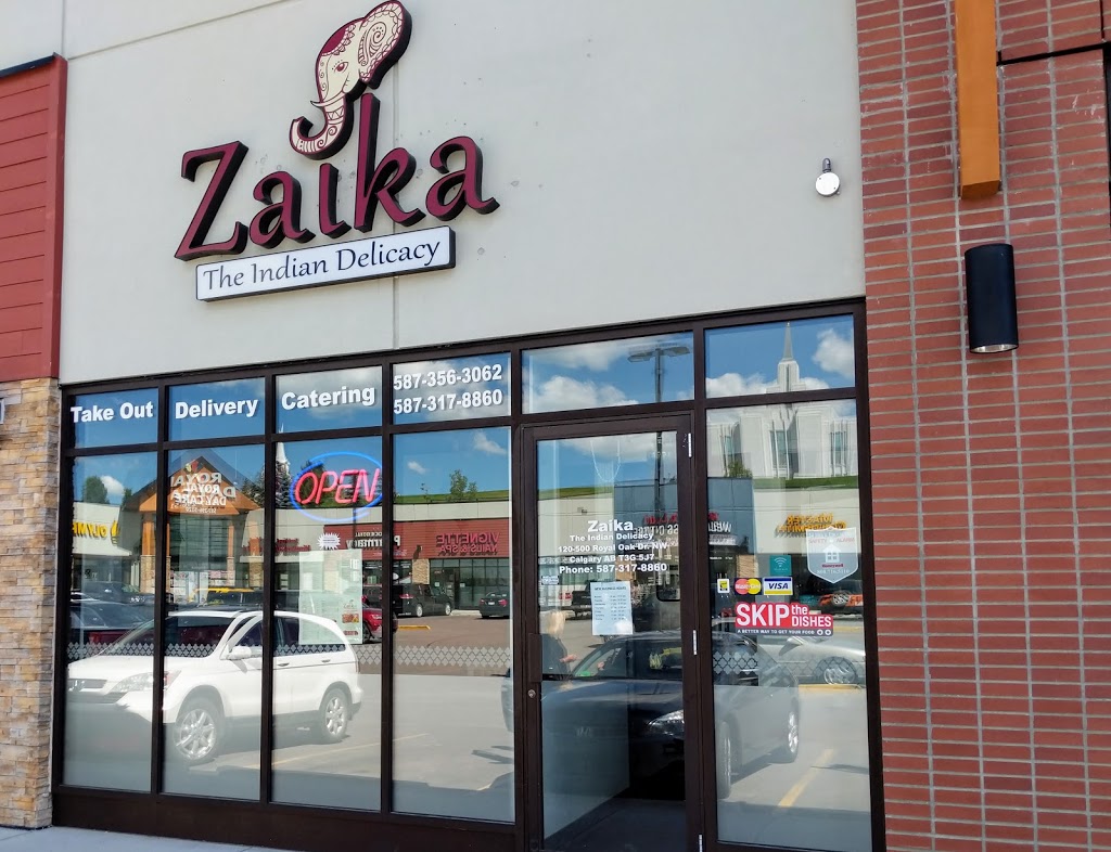 Zaika The Indian Delicacy | 120, 500 Royal Oak Drive North west, Calgary, AB T3G 5J7, Canada | Phone: (587) 317-8860