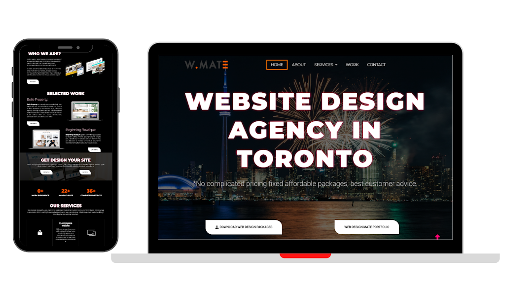 Web Design Mate | 1037 Windbrook Grove, Mississauga, ON L5V 2T1, Canada | Phone: (437) 227-3938