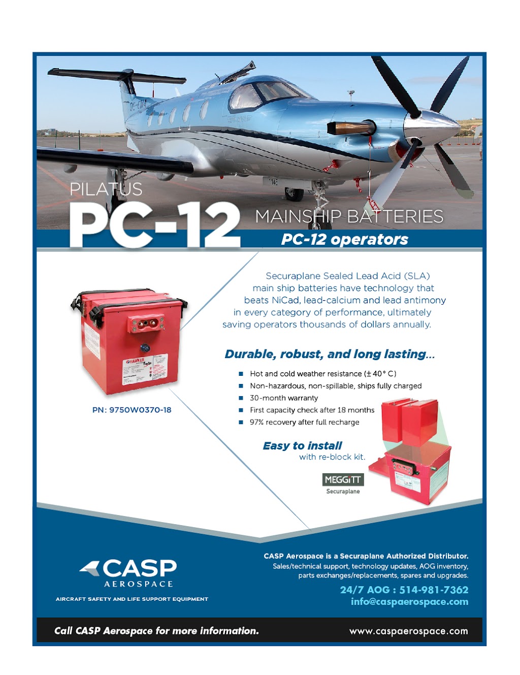 CASP Aerospace Inc. | 98 Av. Columbus, Pointe-Claire, QC H9R 4K4, Canada | Phone: (514) 630-7777