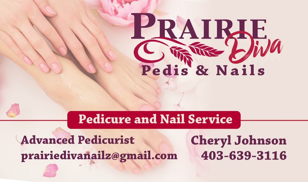 Prairie Diva Pedis and Nails | 4913b 2 St W, Claresholm, AB T0L 0T0, Canada | Phone: (403) 639-3116