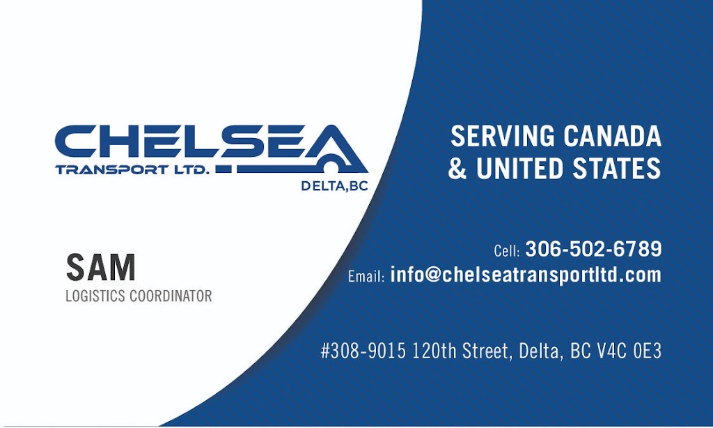 Chelsea Transport LTD. | 9015 120 St #308, Delta, BC V4C 0E3, Canada | Phone: (306) 502-6789