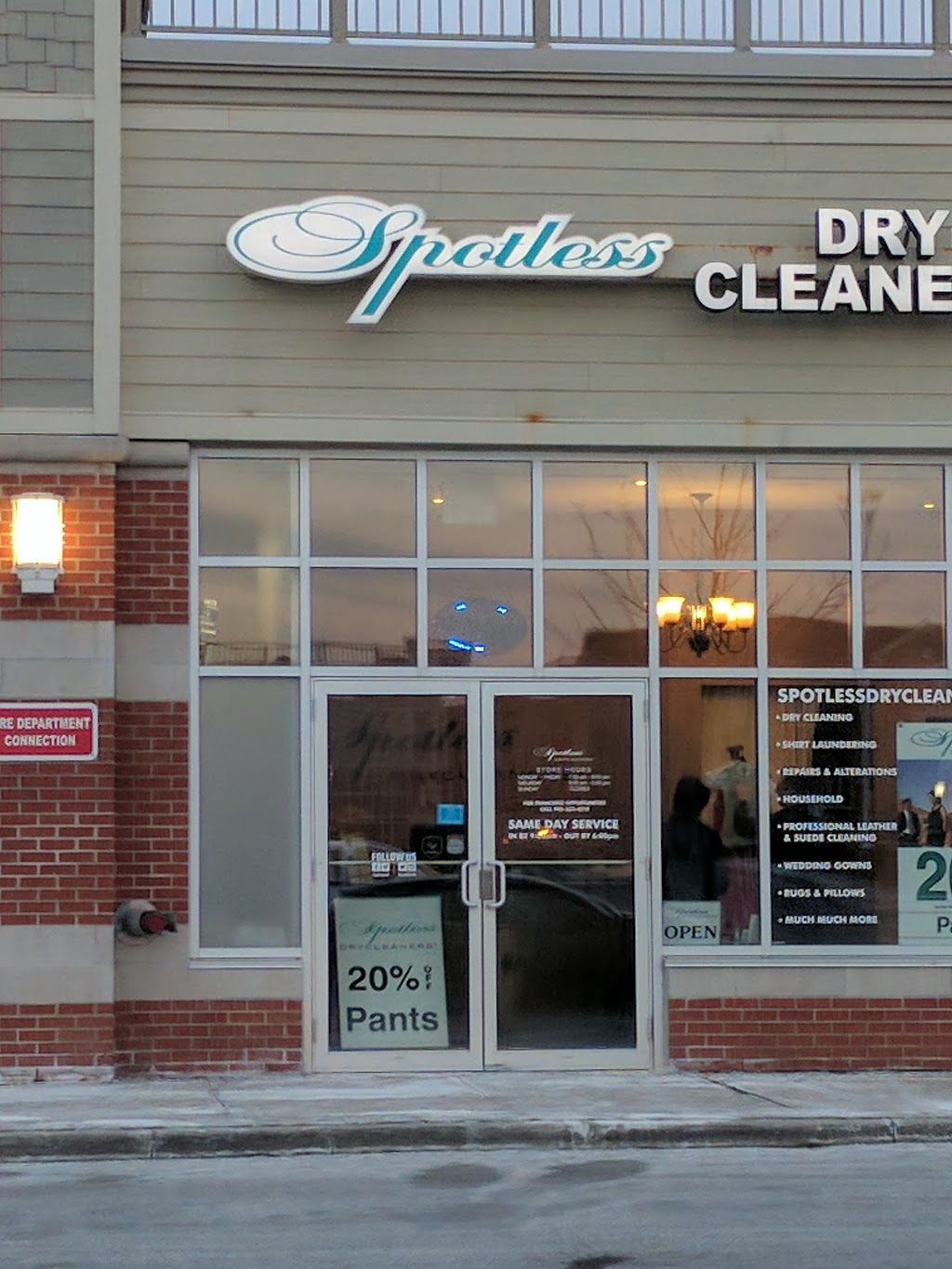 Spotless Dry Cleaners | 1450 Major Mackenzie Drive West m1, Maple, ON L6A 4H6, Canada | Phone: (289) 304-8129