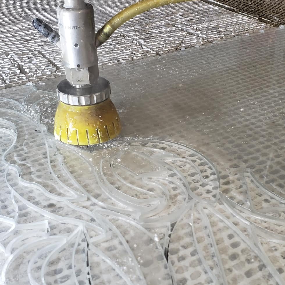 Glass & Marble Water Jet Cutting | 2133 Royal Windsor Dr Unit 35, Mississauga, ON L5J 4L6, Canada | Phone: (416) 826-6079