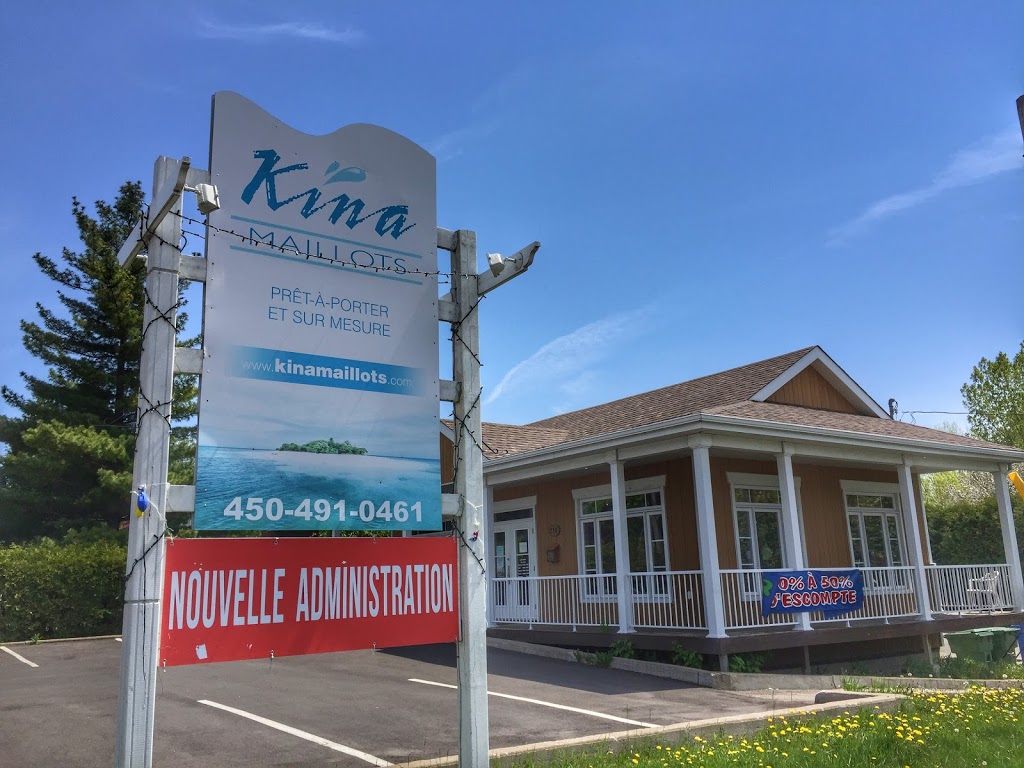 Kina Maillots Inc | 280 Chemin de la Grande-Côte, Saint-Eustache, QC J7P 4A7, Canada | Phone: (450) 491-0461