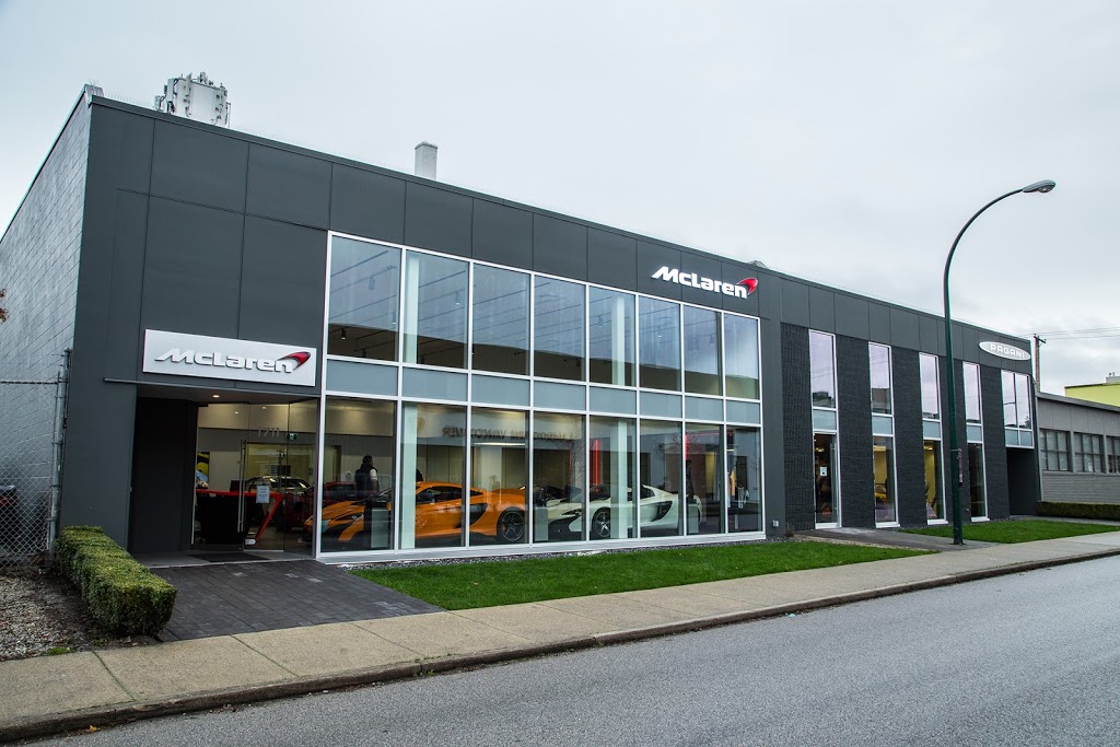 McLaren Vancouver | 1711 W 2nd Ave, Vancouver, BC V6J 1H7, Canada | Phone: (604) 731-9332