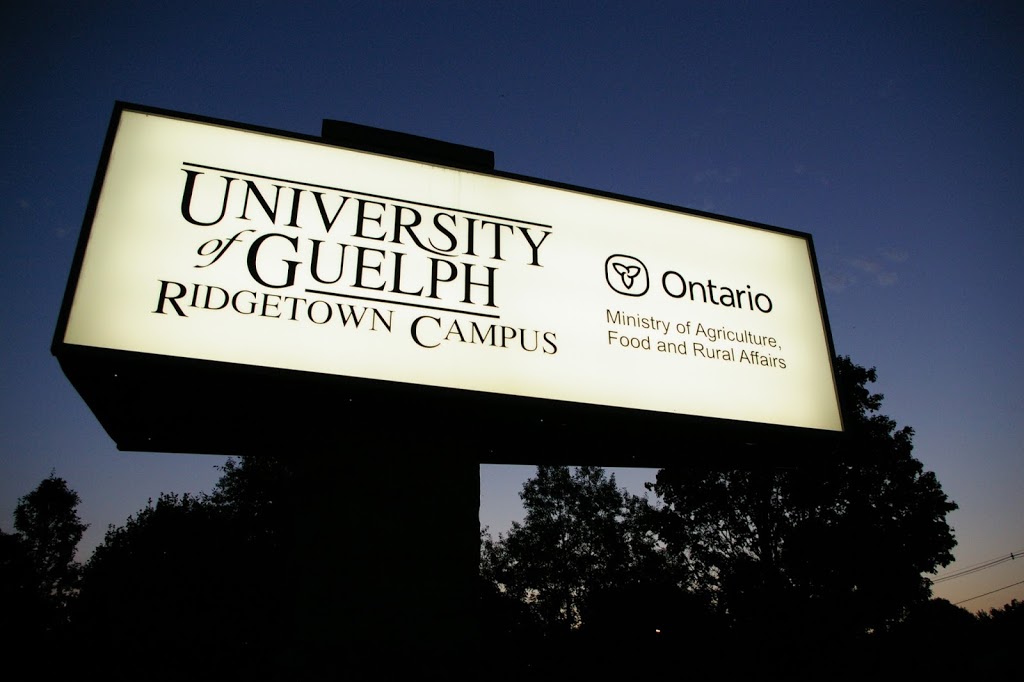 University of Guelph Ridgetown Campus | 120 Main St E, Ridgetown, ON N0P 2C0, Canada | Phone: (519) 674-1500