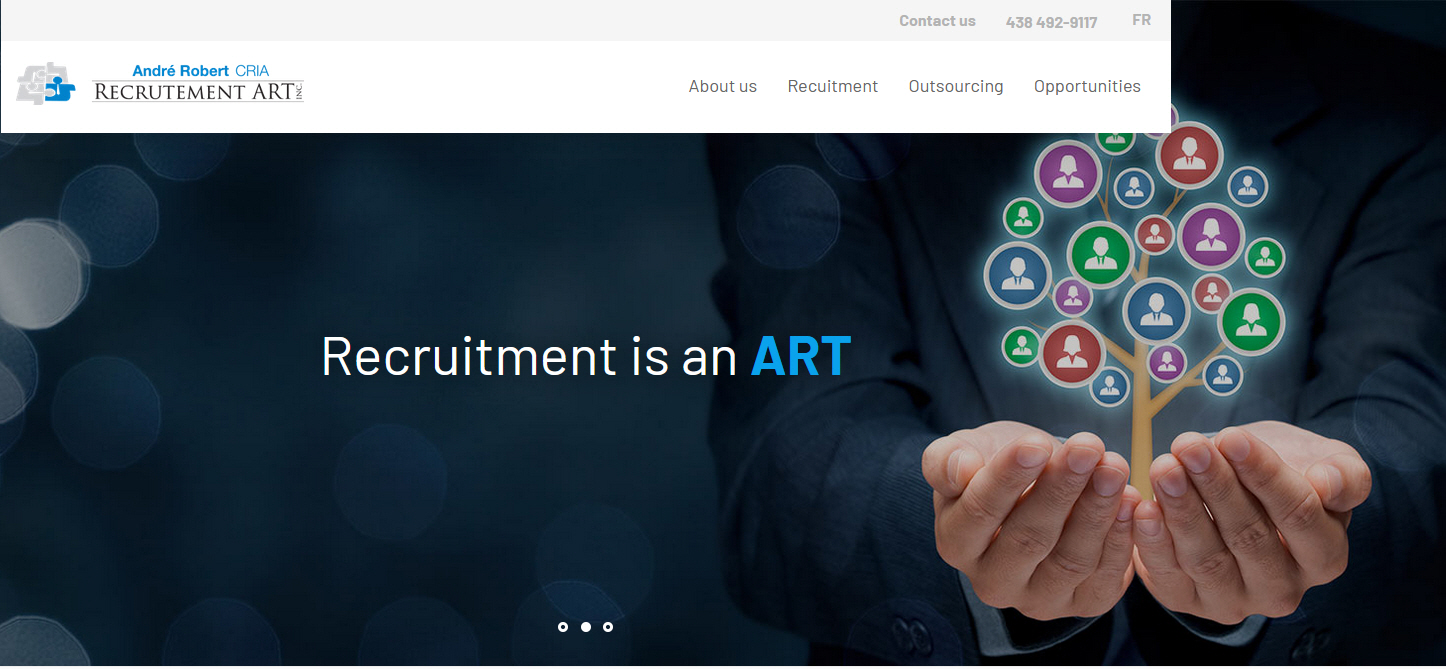 Recrutement ART inc. | C.P. 5591, Sainte-Julie, Quebec J3E 1X5, Canada | Phone: (438) 492-9117