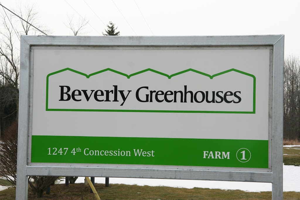 Beverly Greenhouses Ltd | 1247 Concession 4 W, Waterdown, ON L8B 1K2, Canada | Phone: (905) 628-2503