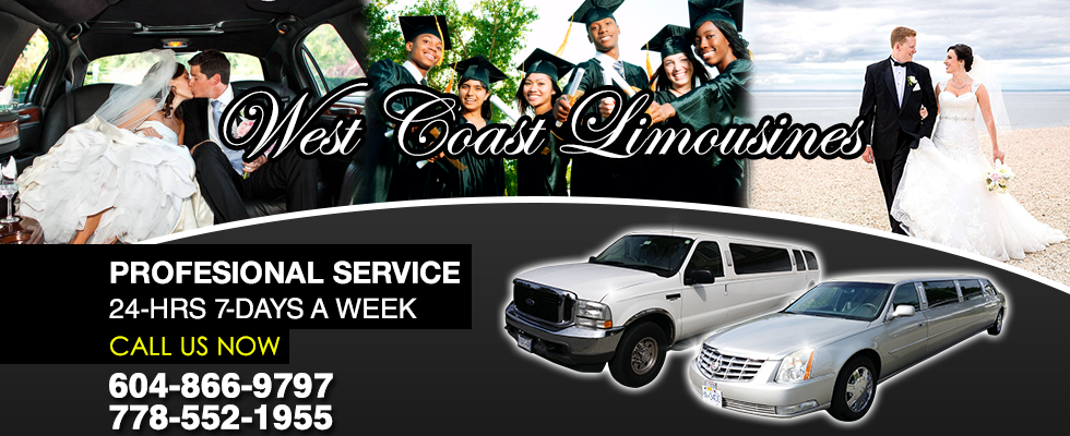 West Coast Limousines | 3700 Nanaimo Crescent, Abbotsford, BC V2T 4Z7, Canada | Phone: (604) 866-9797