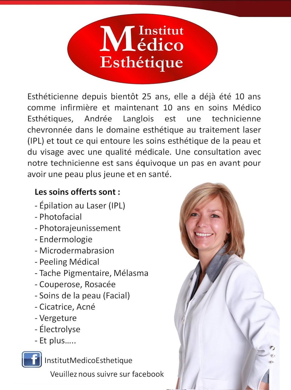 Institut Médico Esthétique | 10 Boulevard de la Seigneurie E #200, Blainville, QC J7C 3V5, Canada | Phone: (514) 516-5920