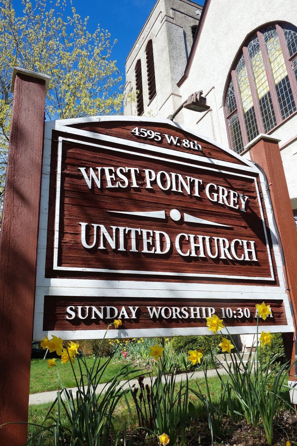 West Point Grey United Church | 4595 8 AVE W, Vancouver, BC V6R 2A4, Canada | Phone: (604) 224-4388