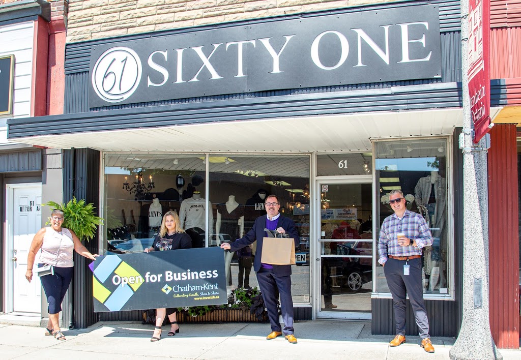 Sixty One | 61 Talbot St W, Blenheim, ON N0P 1A0, Canada | Phone: (226) 229-0273