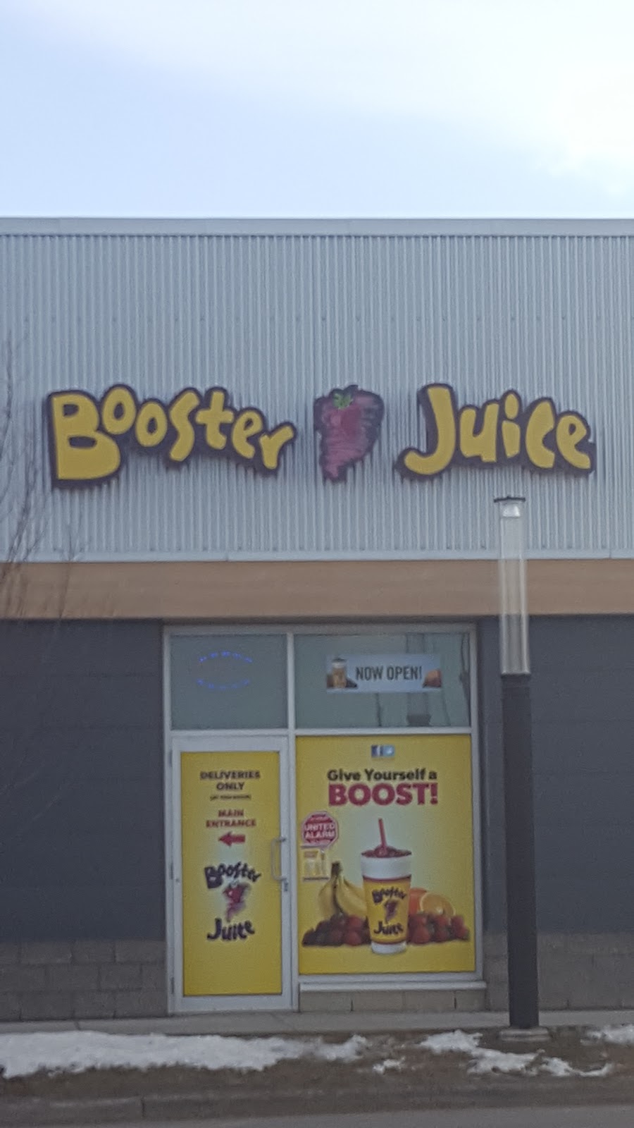 Booster Juice | 409 E Hills Blvd SE Unit #627, Calgary, AB T2A 4X7, Canada | Phone: (587) 470-1772