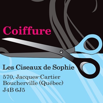 Coiffure Les Ciseaux de Sophie | 570 Rue Jacques-Cartier, Boucherville, QC J4B 6J5, Canada | Phone: (438) 492-5700