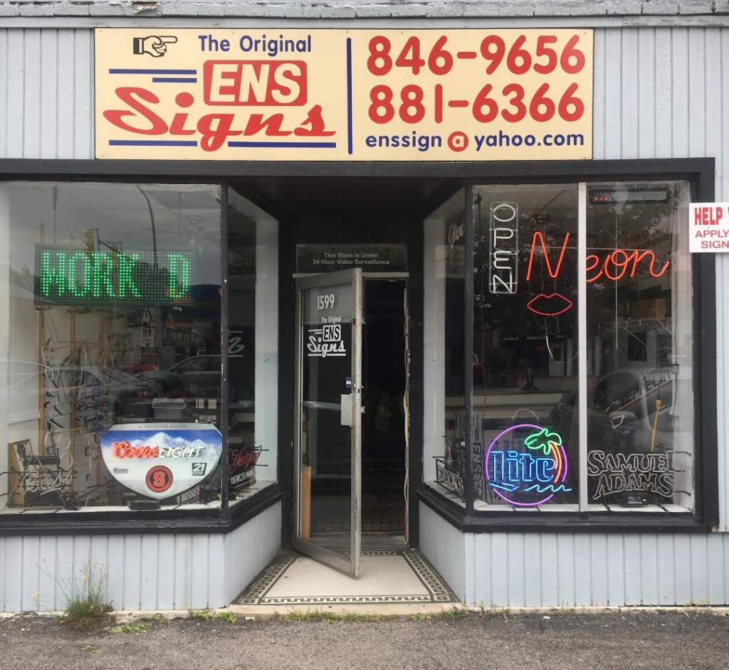 ENS Signs | 1599 Elmwood Ave, Buffalo, NY 14207, USA | Phone: (716) 881-6366