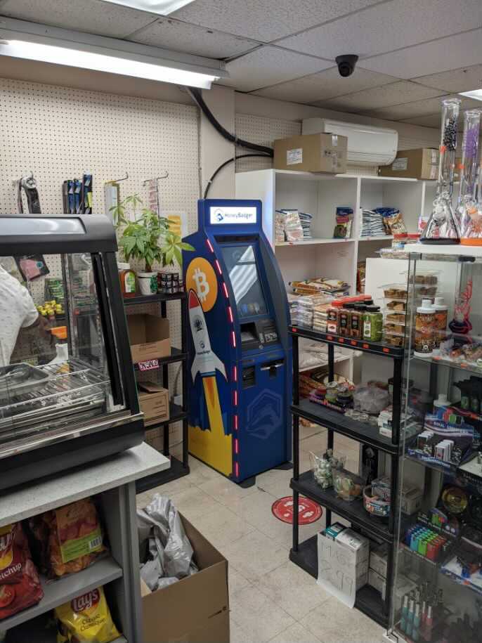HoneyBadger Bitcoin ATM in Niharika Grocery & Convenience | 239 King St E, Bowmanville, ON L1C 1P8, Canada | Phone: (855) 499-1149
