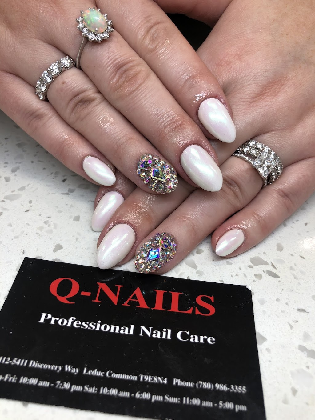 Q-Nails | 5411 Discovery Way #112, Leduc, AB T9E 8N4, Canada | Phone: (780) 986-3355