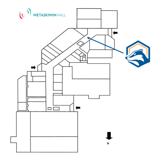 HoneyBadger Bitcoin ATM at Wetaskiwin Mall | 3725 56 St, Wetaskiwin, AB T9A 2V6, Canada | Phone: (855) 499-1149