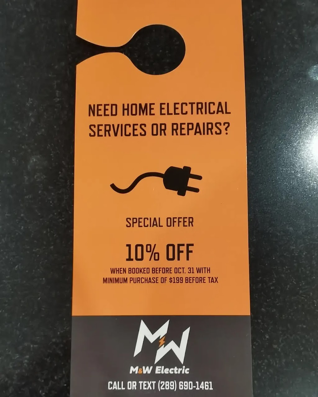 M and W Electric | 456 S Pelham Rd, Welland, ON L3C 3C6, Canada | Phone: (289) 690-1461