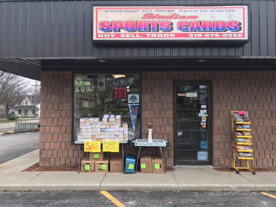 Stadium sports cards | 170 Talbot St W #1, Blenheim, ON N0P 1A0, Canada | Phone: (519) 676-0558