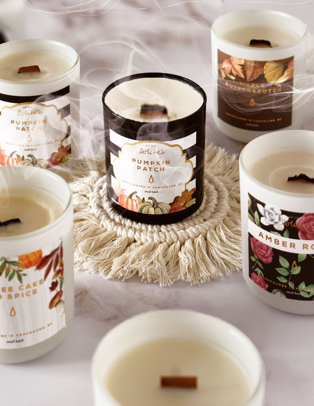 Lolitas Candle Company | 9680 Alexandra Rd, Richmond, BC V6X 0P2, Canada | Phone: (778) 866-7146