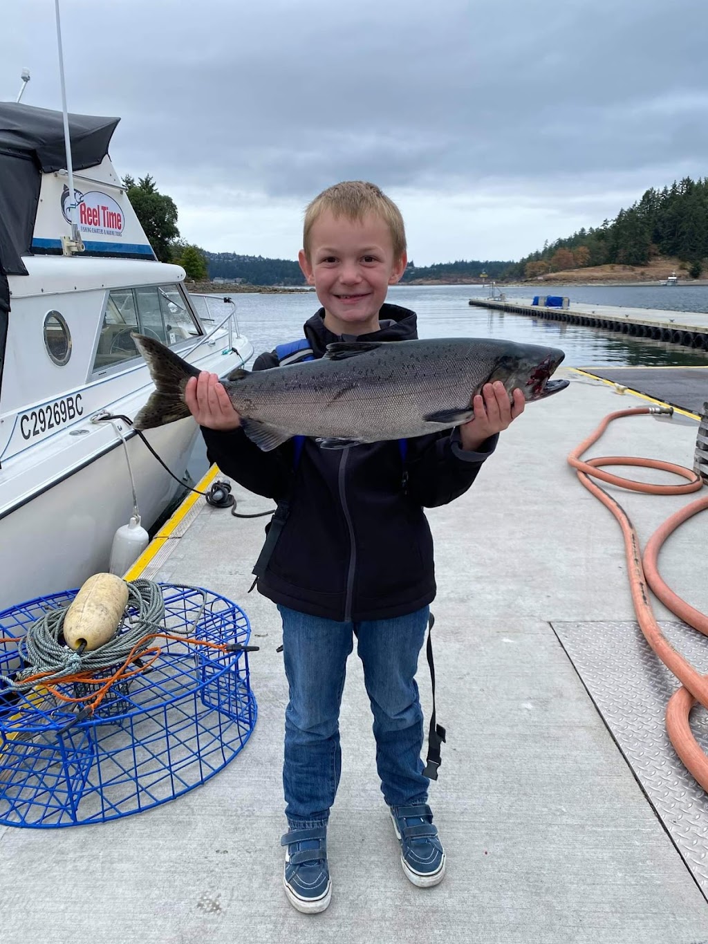 Reel Time Fishing Charters & Marine Tours | 1956 Zorkin Rd, Nanaimo, BC V9S 5T9, Canada | Phone: (250) 667-6950