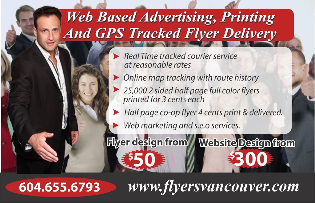 Flyers Vancouver | 3020 E 2nd Ave, Vancouver, BC V5M 1E8, Canada | Phone: (604) 655-6793