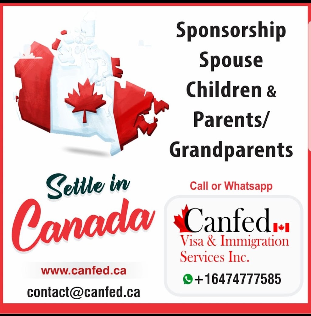 CANFED Visa and Immigration Services Inc. | Unit I, Upstairs, 2653 Islington Ave, Etobicoke, ON M9V 2X6, Canada | Phone: (647) 477-7585