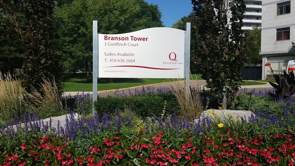 Branson Tower | 3 Goldfinch Ct, North York, ON M2R 2C1, Canada | Phone: (416) 636-2664