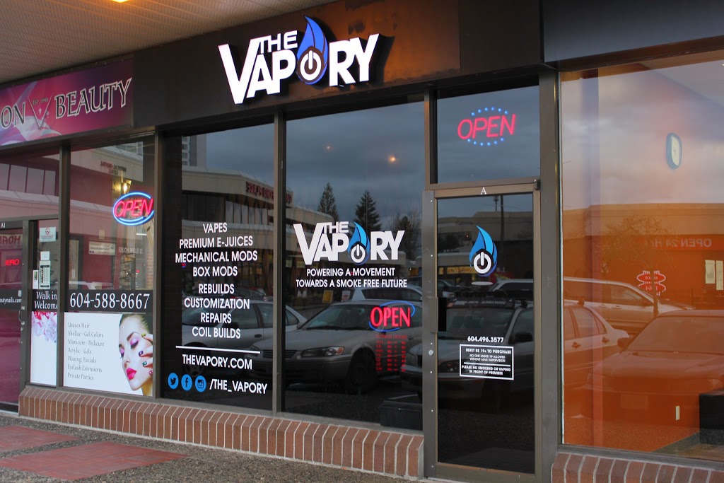 The Vapory | 10310 152 St, Surrey, BC V3R 4G8, Canada | Phone: (604) 496-3577