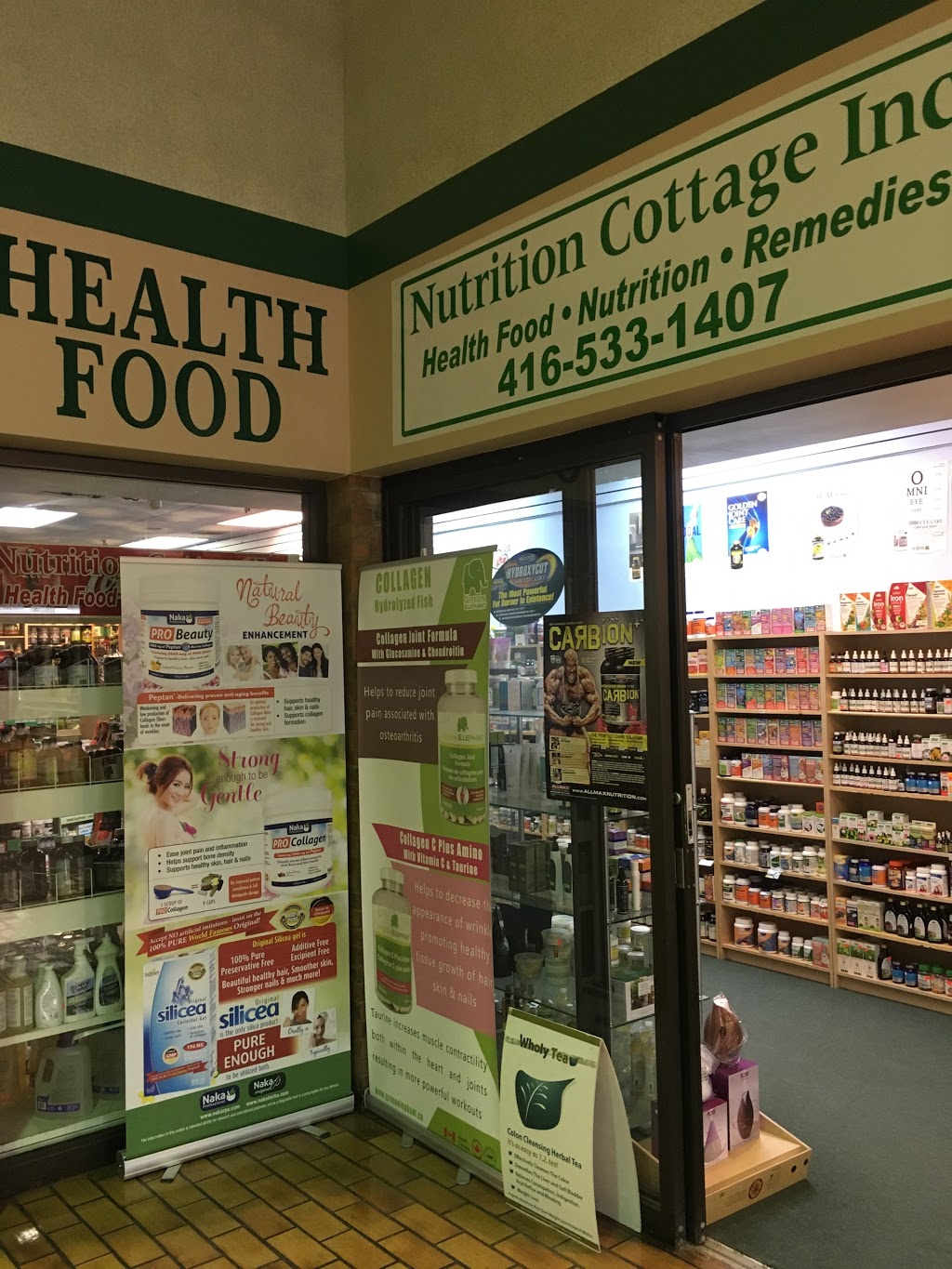 Nutrition Cottage | 1245 Dupont St, Toronto, ON M6H 2A6, Canada | Phone: (416) 533-1407