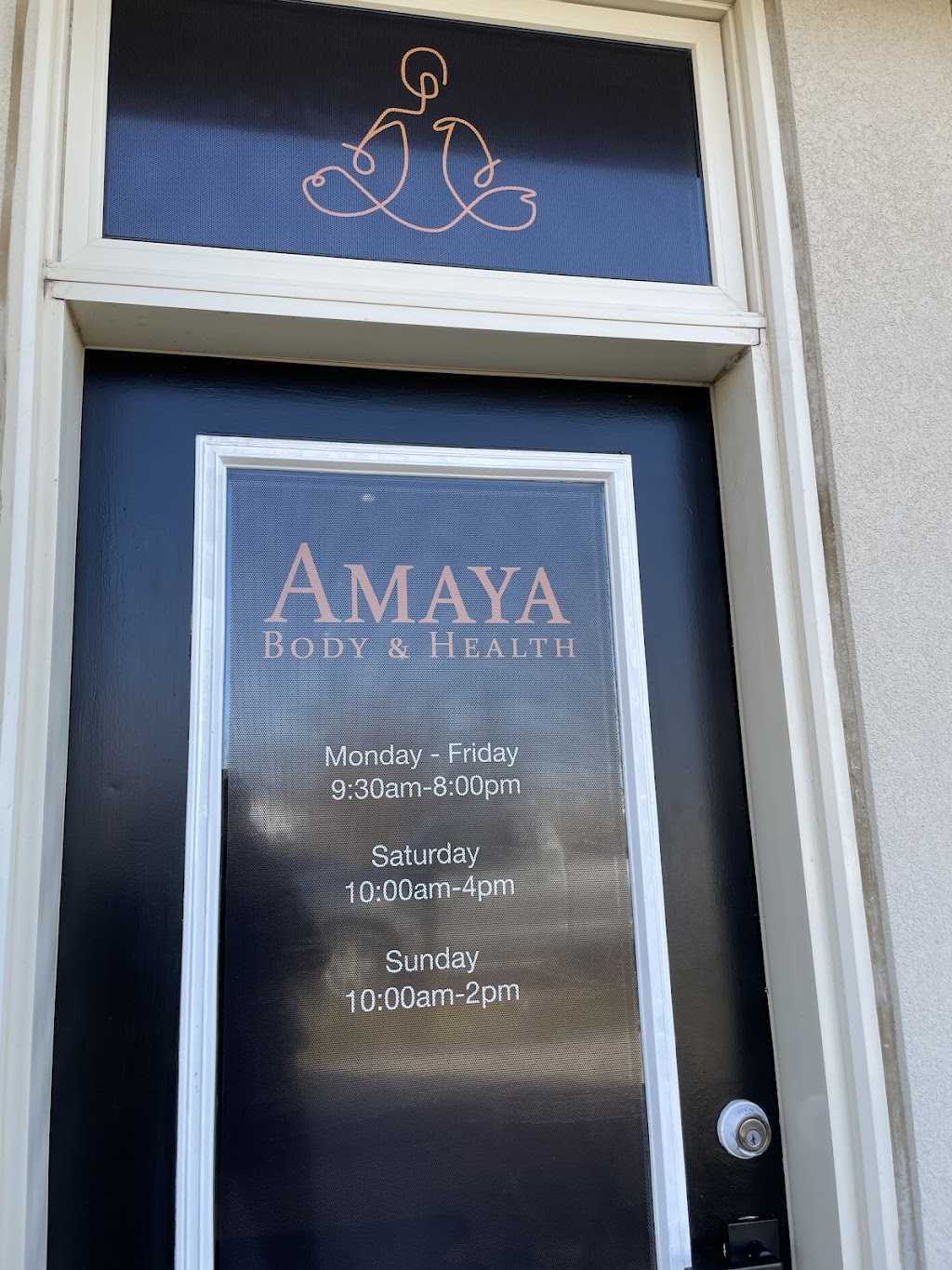 Amaya Body & Health | 103-2 Inspire Blvd, Brampton, ON L6R 3W4, Canada | Phone: (289) 752-1313