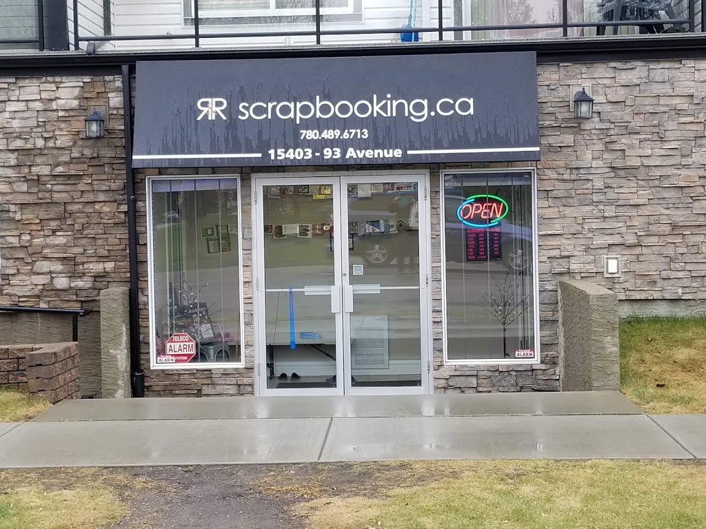 R&R Scrapbooking | 15403 93 Ave NW, Edmonton, AB T5R 5H4, Canada | Phone: (780) 489-6713