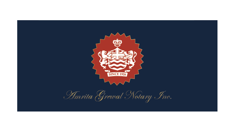 Amrita Grewal Notary Inc. | 14360 64 Ave #205, Surrey, BC V3W 1Z1, Canada | Phone: (604) 719-8950