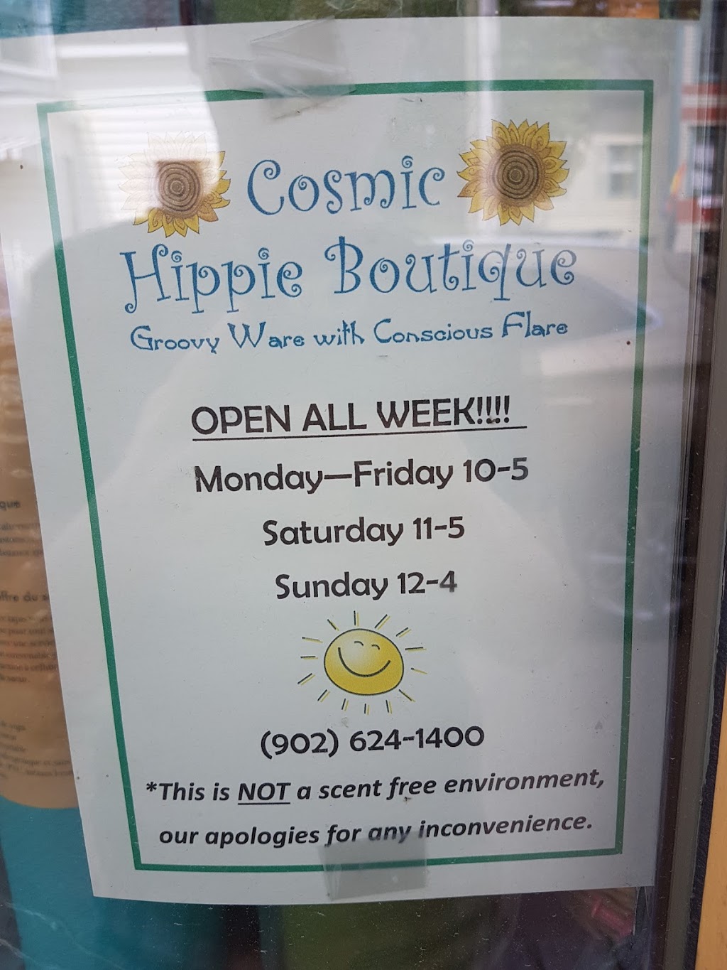 Cosmic Hippie | 498C Main St, Mahone Bay, NS B0J 2E0, Canada | Phone: (902) 624-1400