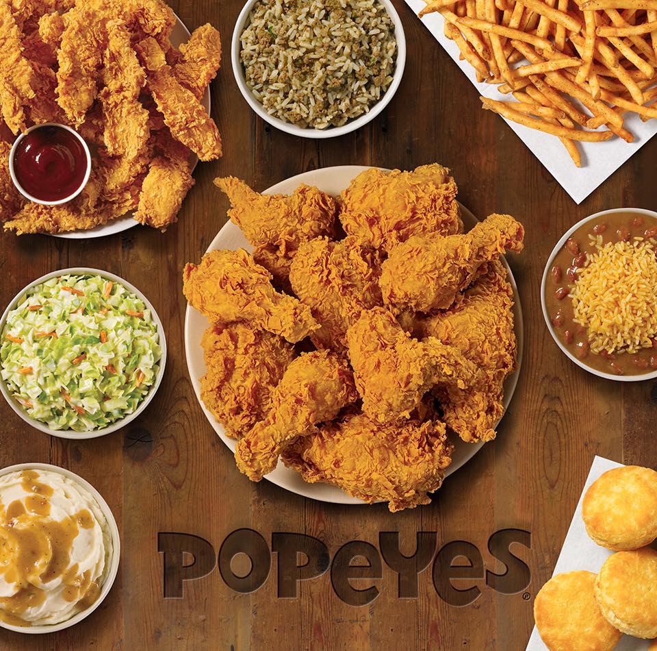 Popeyes Louisiana kitchen | 9100 Jane St #70, Concord, ON L4K 0A4, Canada | Phone: (905) 482-3058