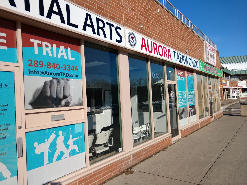 Aurora Taekwondo Martial Arts School | 126 Wellington St W, Aurora, ON L4G 2N9, Canada | Phone: (289) 840-3344