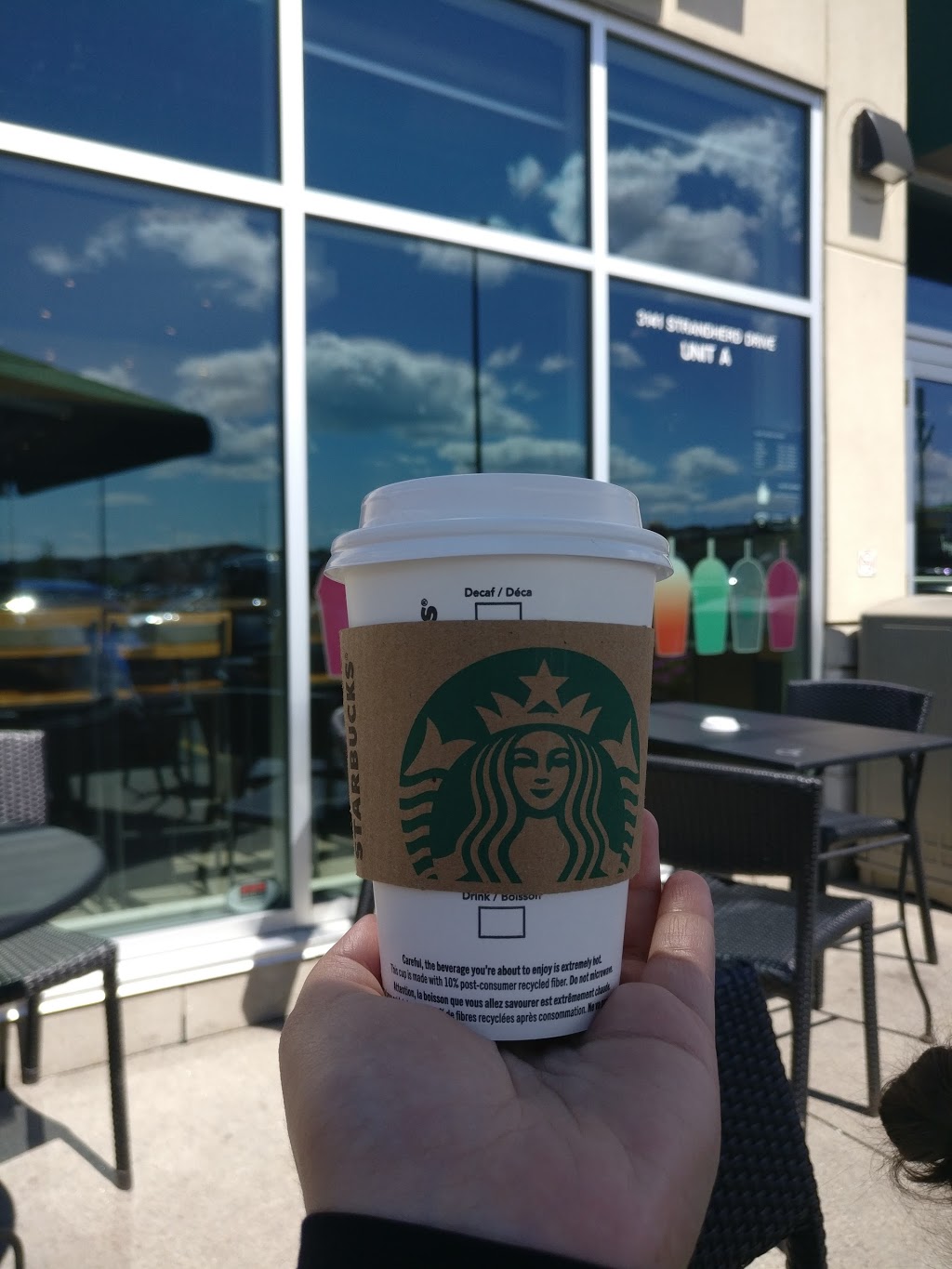 Starbucks | 3302 Woodroffe Ave, Nepean, ON K2J 4G5, Canada | Phone: (613) 823-9903