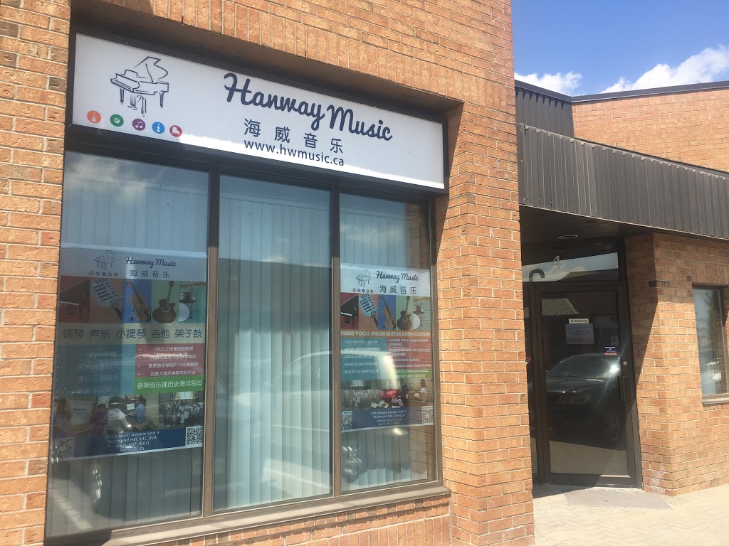 Hanway Music School in Richmond Hill | 4, 604 Edward Ave, Richmond Hill, ON L4C 0V4, Canada | Phone: (647) 607-8901