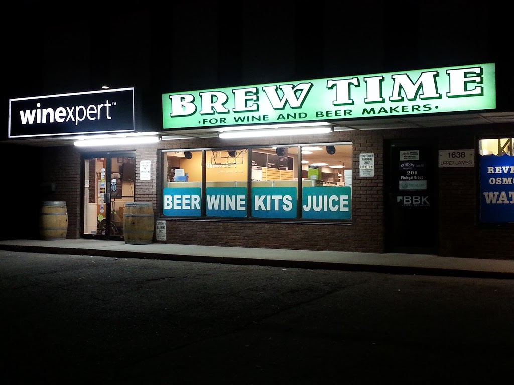 Brew Time | 1638 Upper James St, Hamilton, ON L9B 1K4, Canada | Phone: (905) 385-2739