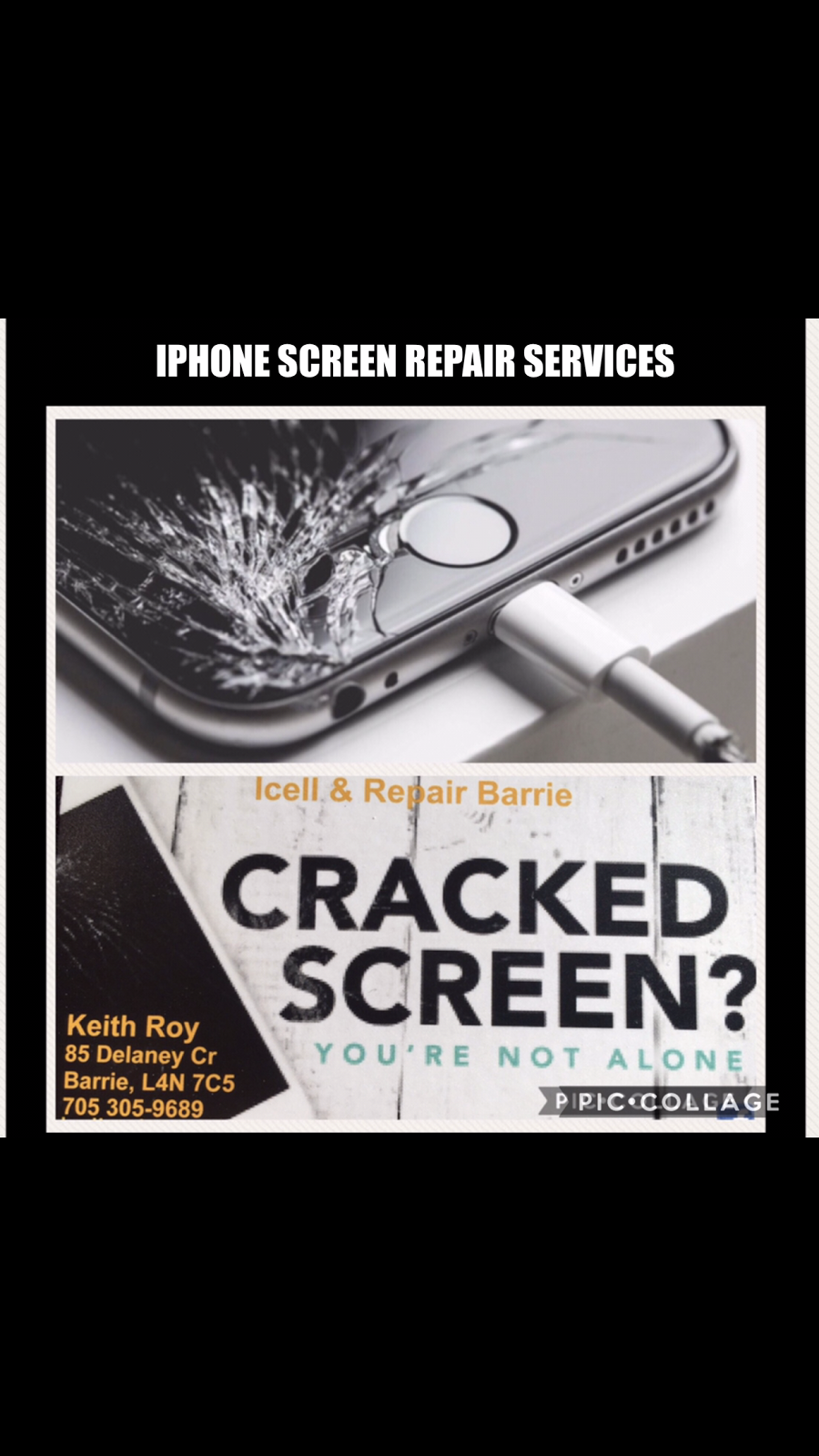 Icell and Repair Barrie | 7 Horsfield Dr, Barrie, ON L4N 7X6, Canada | Phone: (705) 305-9689