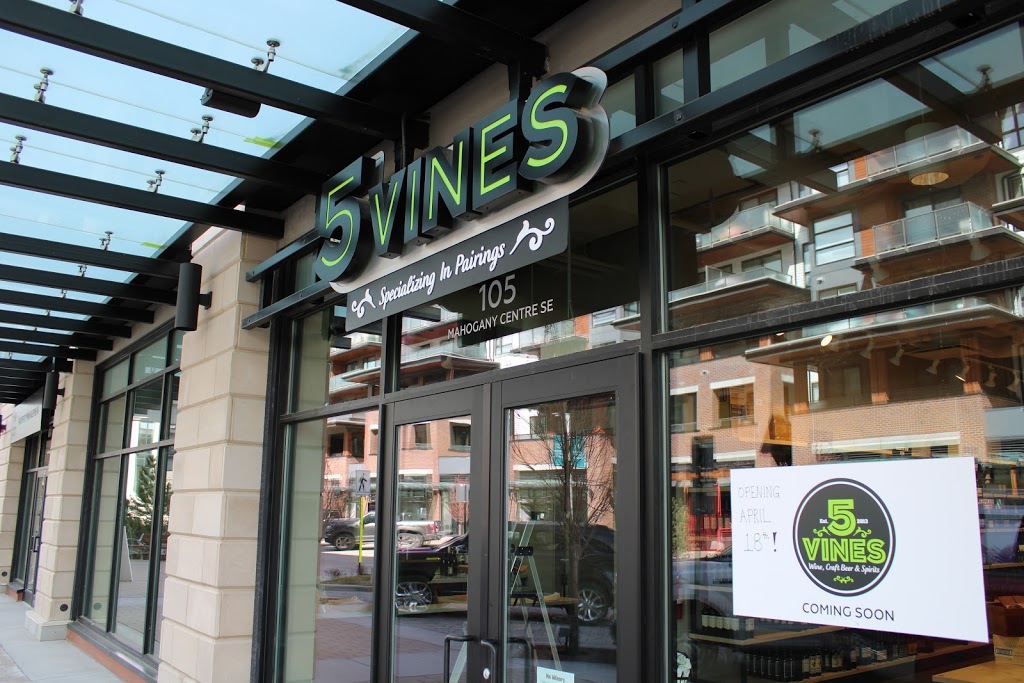 5 Vines Wine, Craft Beer & Spirits - Mahogany Store | 105 Mahogany Centre SE, Calgary, AB T3M 2V6, Canada | Phone: (587) 620-1922