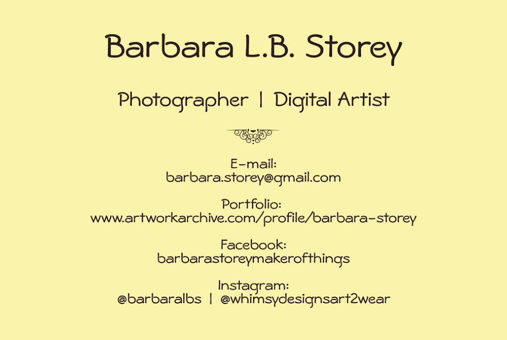 Barbara Storey Fine Art Photography | 1 Erie St #202, Stratford, ON N5A 2M3, Canada | Phone: (519) 301-3712