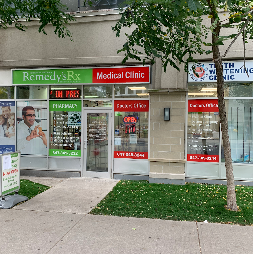 Remedys Rx Jamestown Pharmacy | 225 Wellesley St E #5, Toronto, ON M4X 1X8, Canada | Phone: (647) 349-3232