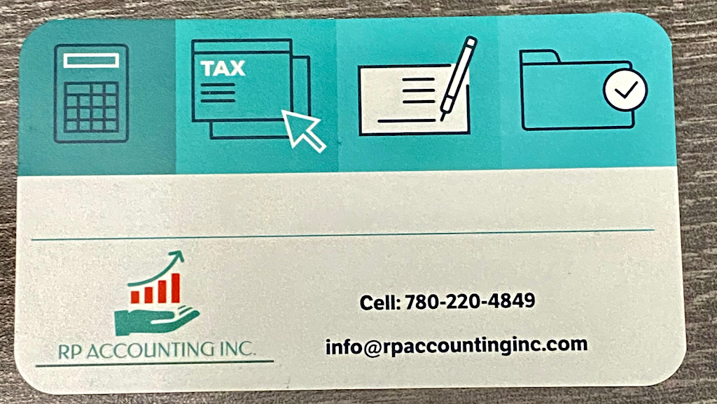 RP Accounting Inc. | 1004 173 St SW, Edmonton, AB T6W 1Z5, Canada | Phone: (780) 220-4849