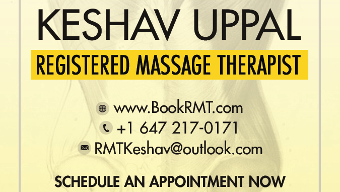 Massage Therapy, Osteopathy By Keshav Uppal | 14 Birchbank Rd, Brampton, ON L6T 1L7, Canada | Phone: (647) 217-0171